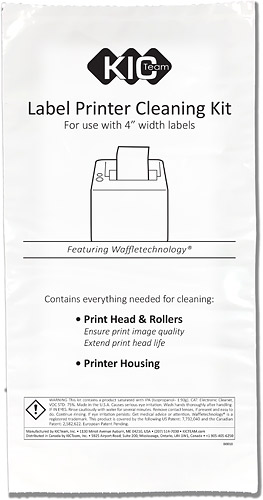 Shipping Label Printer Cleaning Kit - for 4x6" labels