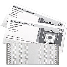 Bill Acceptor Cleaning Card
