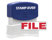 FILE Stock Title Stamp